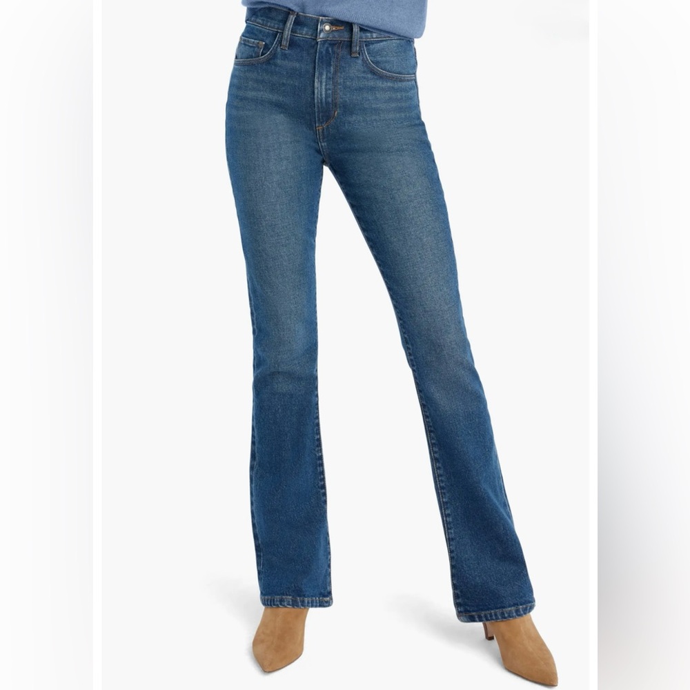 FAVORITE DAUGHTER Valentina High Waist Bootcut Jeans • 27 • Santiago NWOT